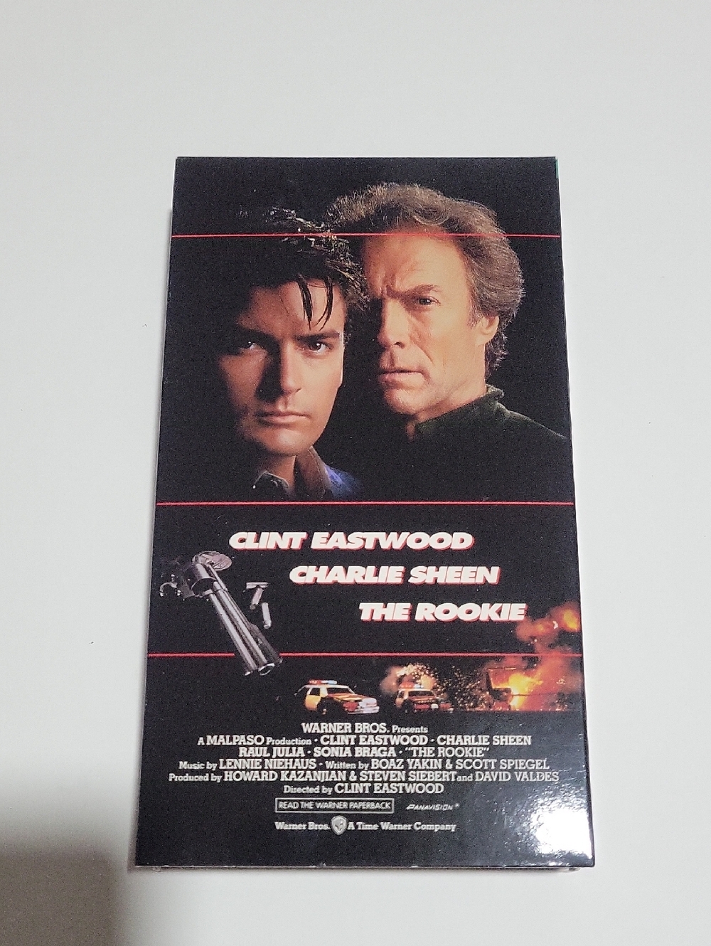 The Rookie VHS